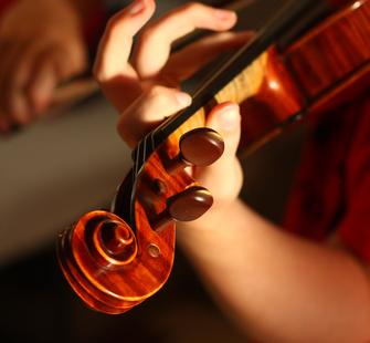 Mastering the violin...